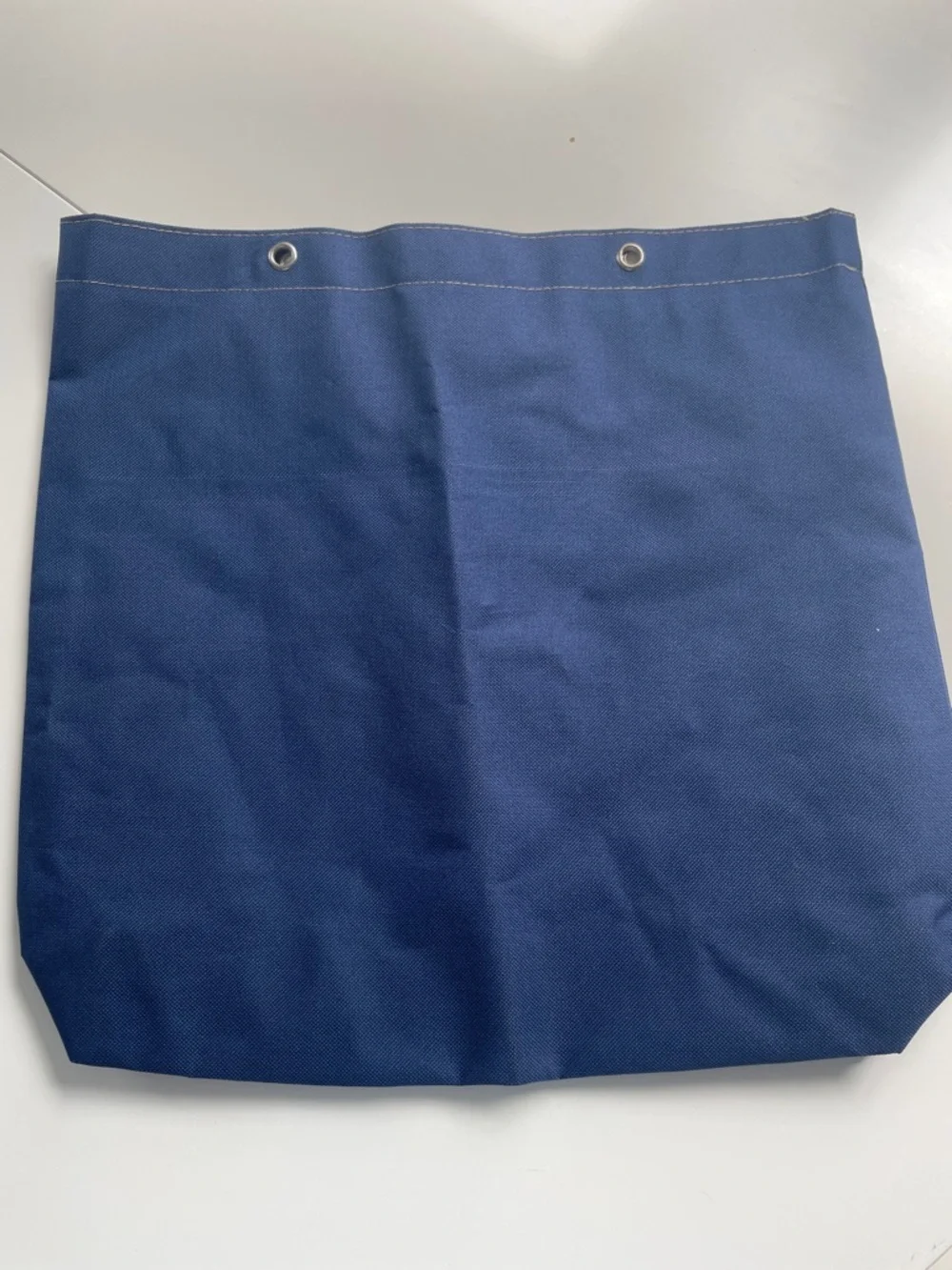 Royal Caribbean Blue Canvas Tote with Tan Adjustable Strap